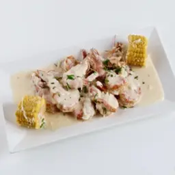 Shrimp with Creamy Garlic Sauce